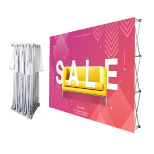 trade show background banner desin
