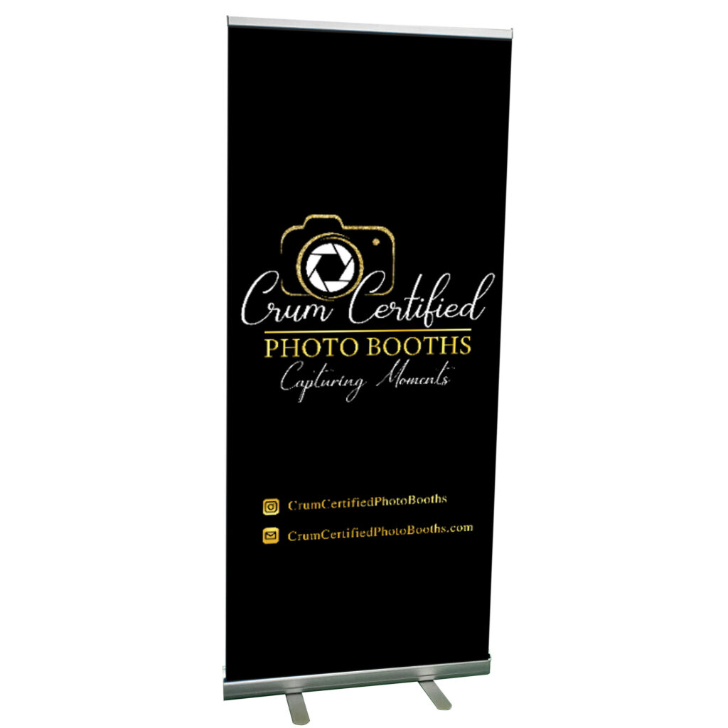 custom events trade show backdrop – portable pop up banner display for promotion & advertising (copy)