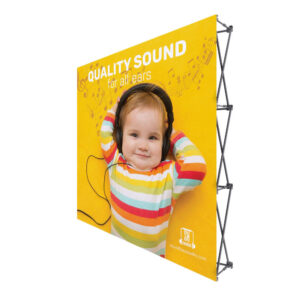 home wholesale luxury custom pop up fabric back wall – modern, eco friendly with custom print display stand