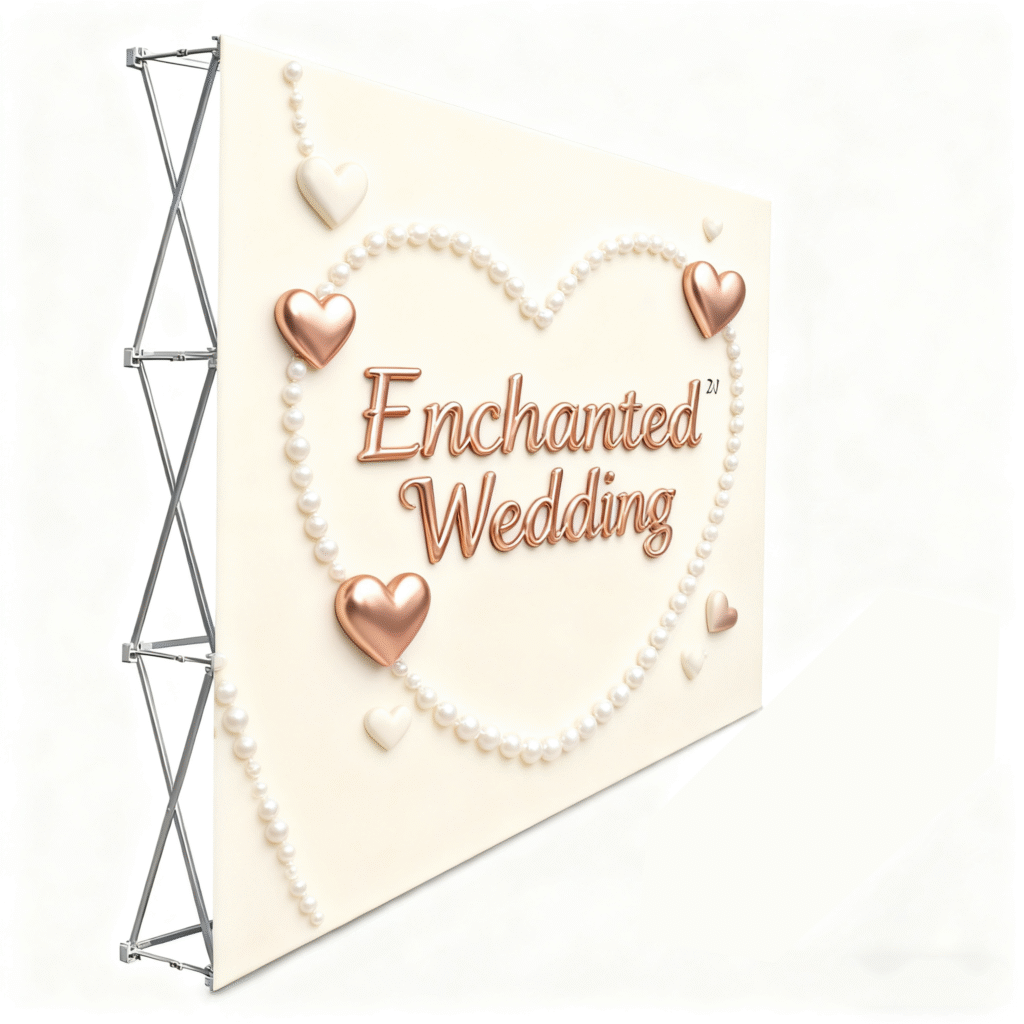 wholesale custom luxury pop up fabric display back wall stand modern style eco friendly custom print modern style eco friendly