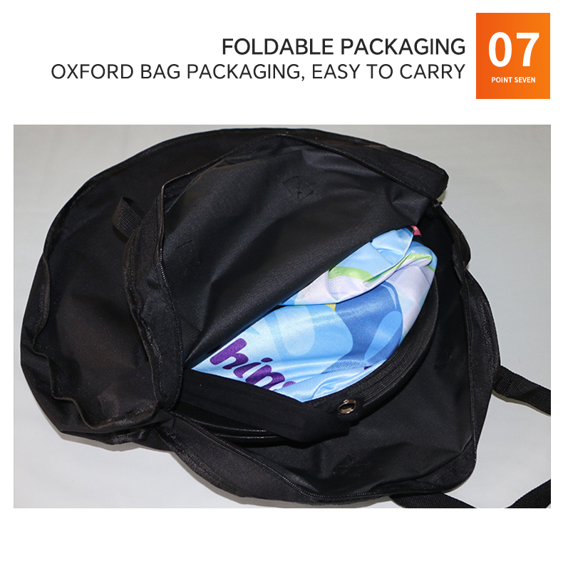 customized advertising trade show promotion foldable display stand a shaped pop up frame banner